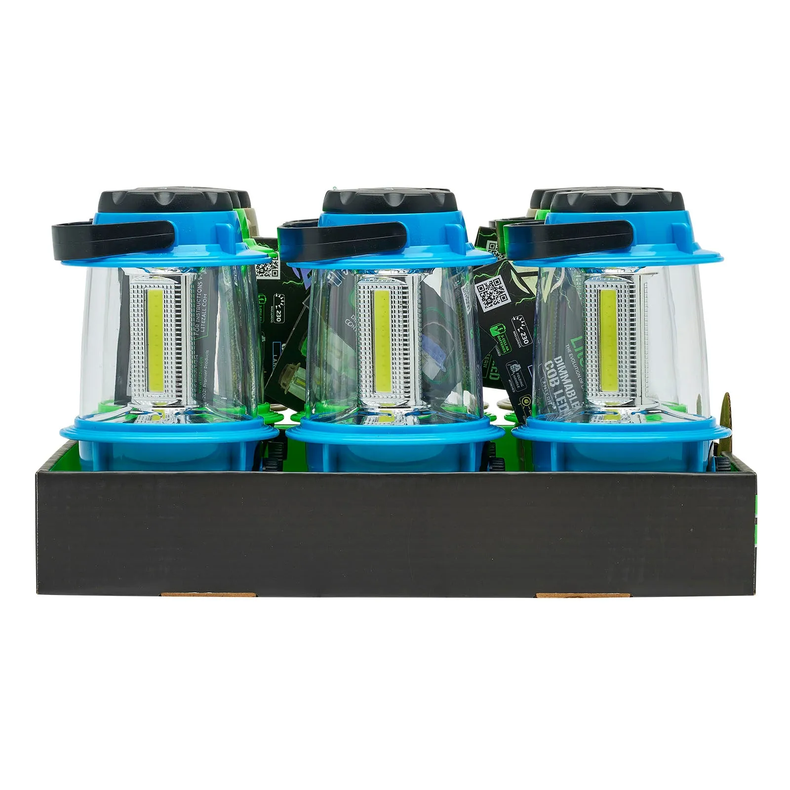 LitezAll COB LED Mini Lantern with Dimmer