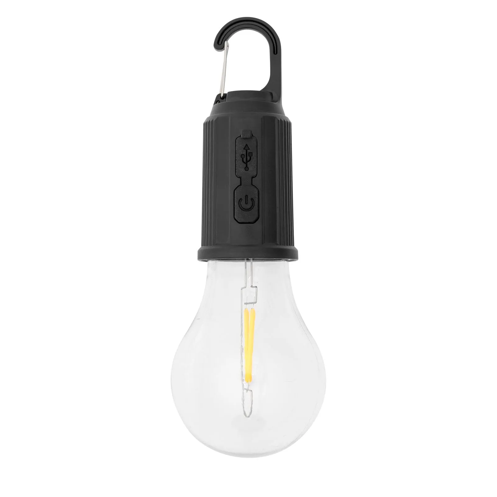 LitezAll Rechargeable Warm White Bulb with Carabiner