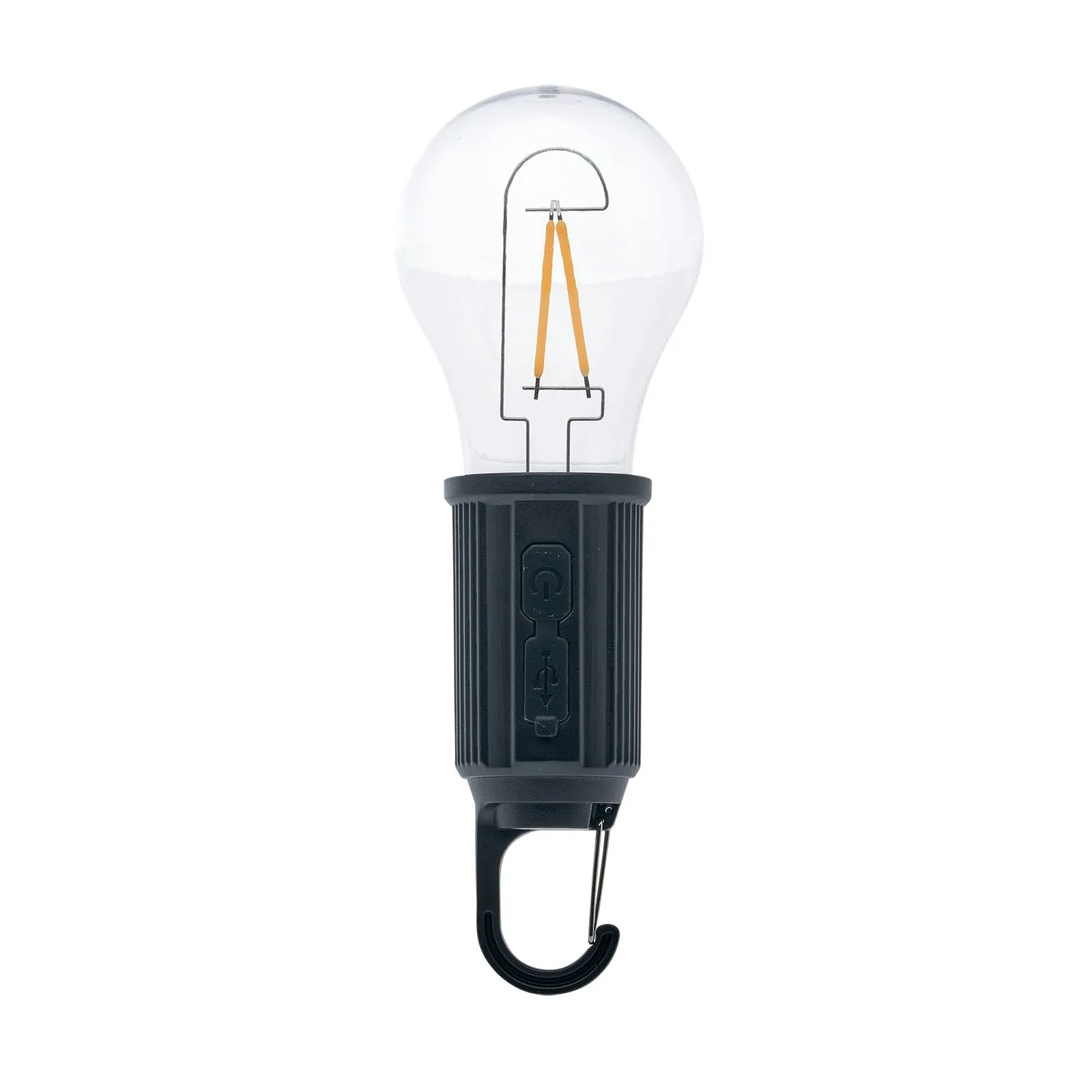 LitezAll Rechargeable Warm White Bulb with Carabiner
