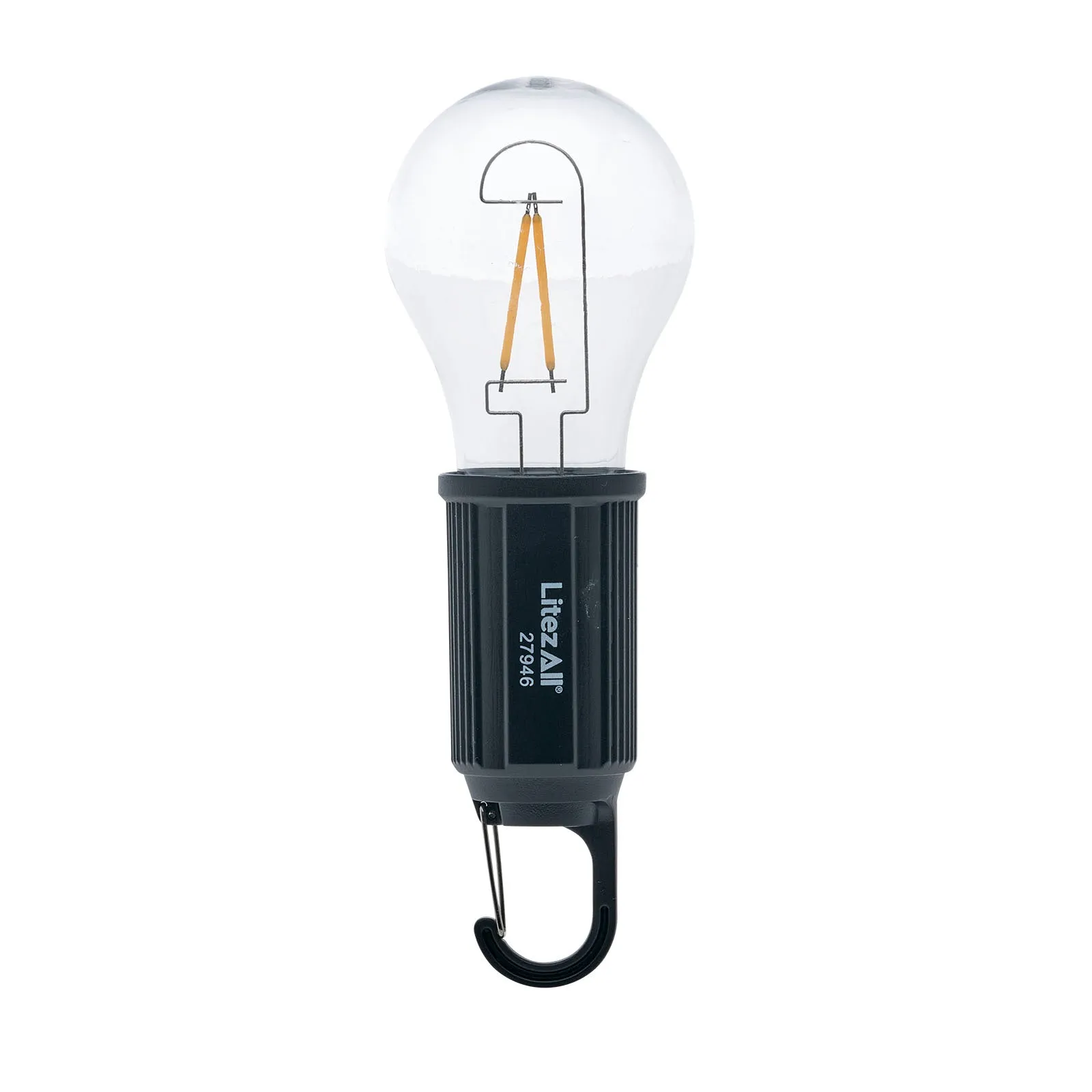 LitezAll Rechargeable Warm White Bulb with Carabiner