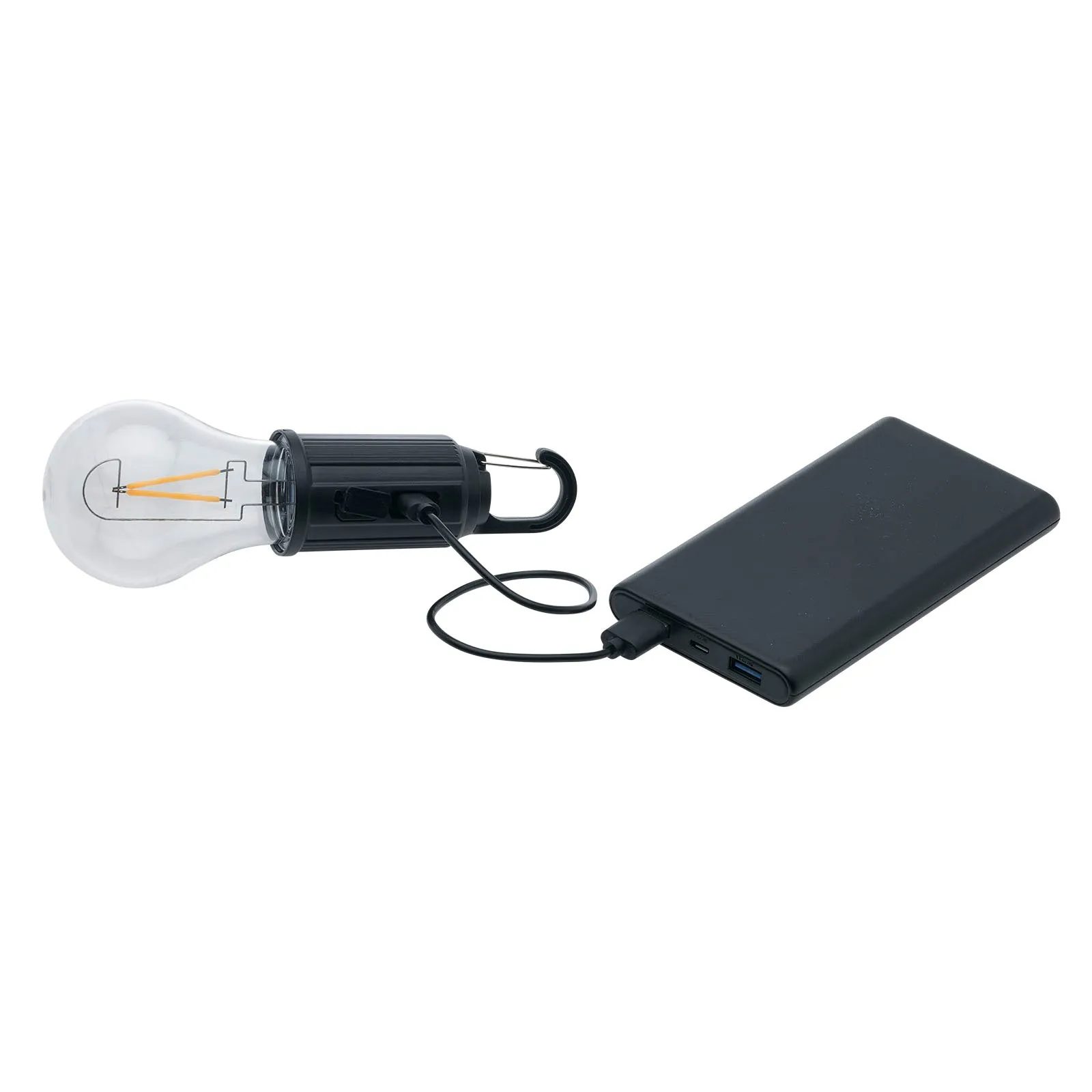 LitezAll Rechargeable Warm White Bulb with Carabiner