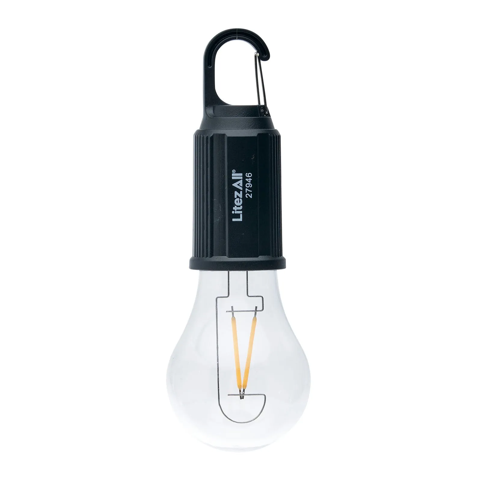 LitezAll Rechargeable Warm White Bulb with Carabiner