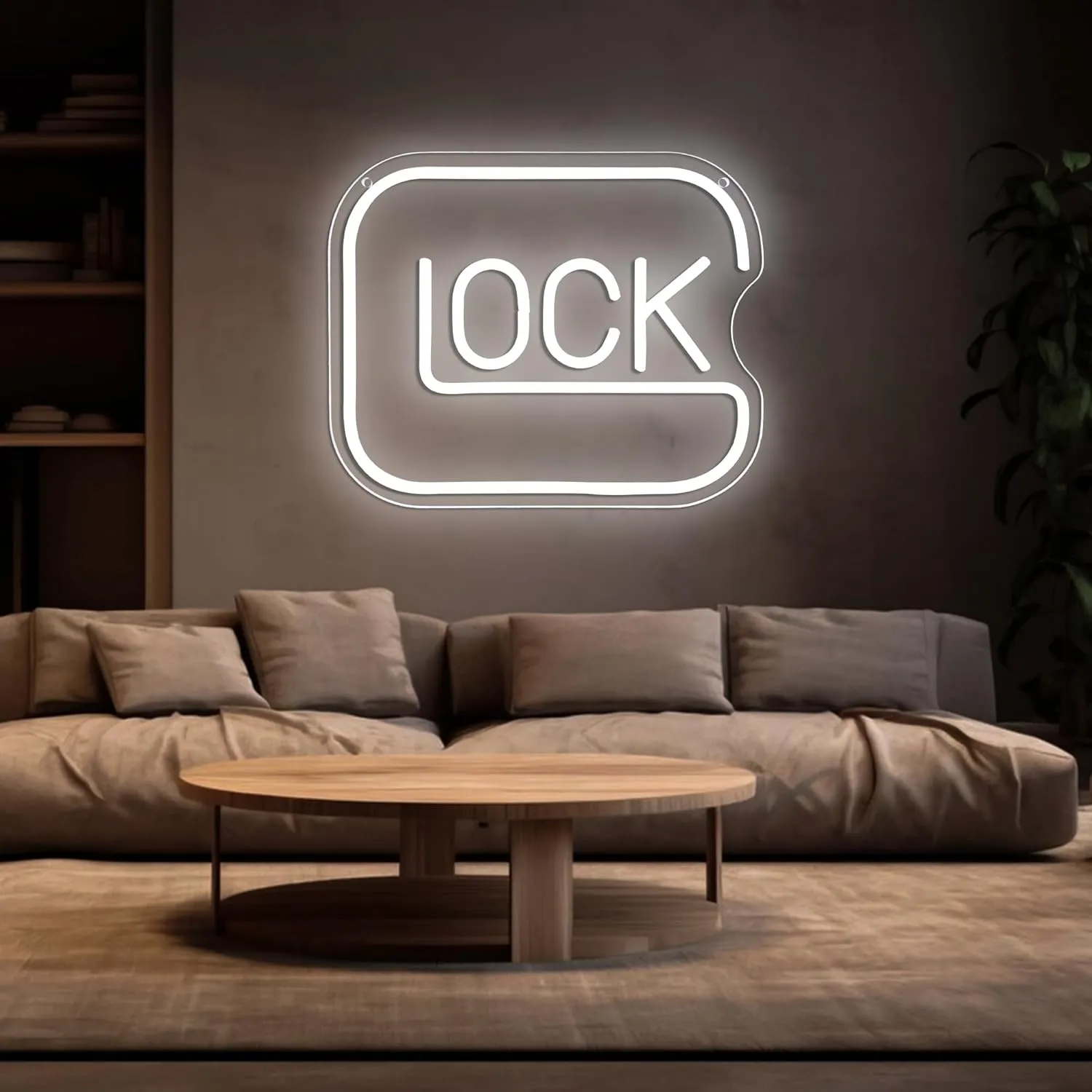 Lock Neon Signs for Wall Decor,Dimmable Game Neon Light for Gamer,Usb Powered Gaming Lights for Man Cave Bedroom Game Room Bar Birthday Gifts(9.8 * 11.8in)