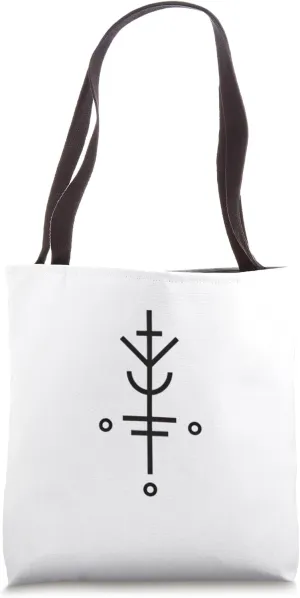 Luck Will Follow Me Lucky Law of Attraction Fortune Symbol Tote Bag