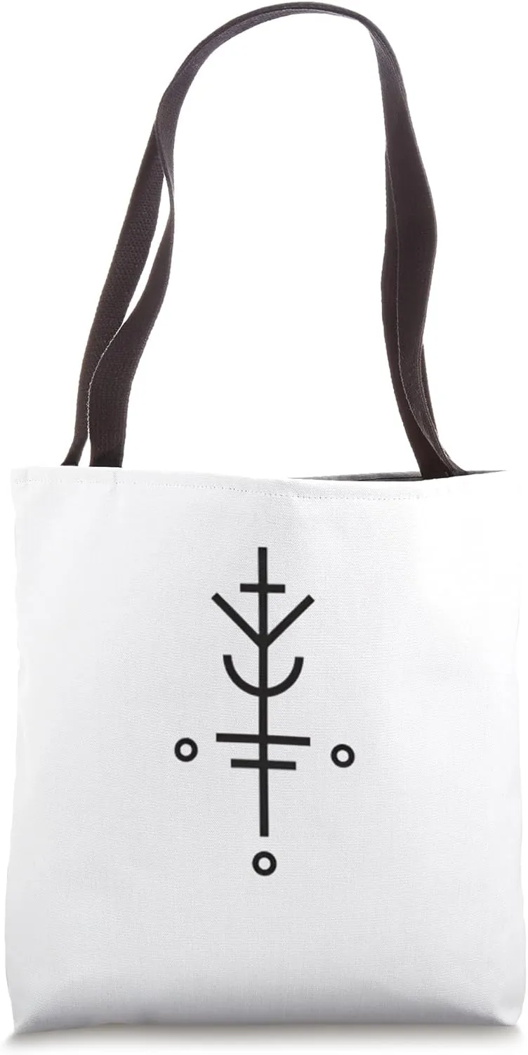Luck Will Follow Me Lucky Law of Attraction Fortune Symbol Tote Bag