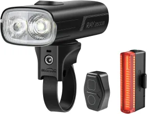 MagicShine RAY 2600B Bike Light SEEMEE 50 V2.0 Tail Light, USB-C Fast Charging IPX6 Waterproof, Equipped with Two High-Power LEDs Bike Headlight