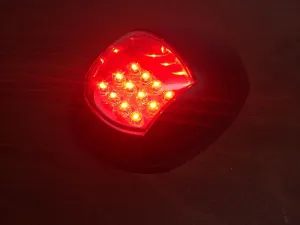 Marine Boat LED Green Starboard RED PORTSIDE Navigation Light Vertical Mount
