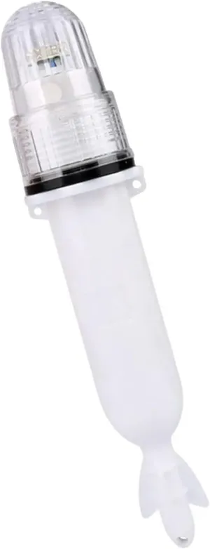 Marine Boat Navigation Light Battery Operated IP65 Waterproof LED Boating Light for Kayak Yacht Fish Trapping Collection Light (Color: WHITE)