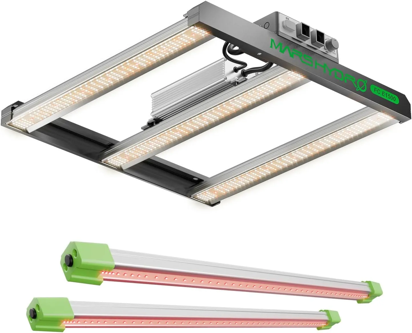 MARS HYDRO 2024 FC-E1500 150Watt LED Grow Light 2x2ft Full Spectrum Grow Light Bar with ADLITE IR15 IR Led Grow Lights Bars for Indoor Plants