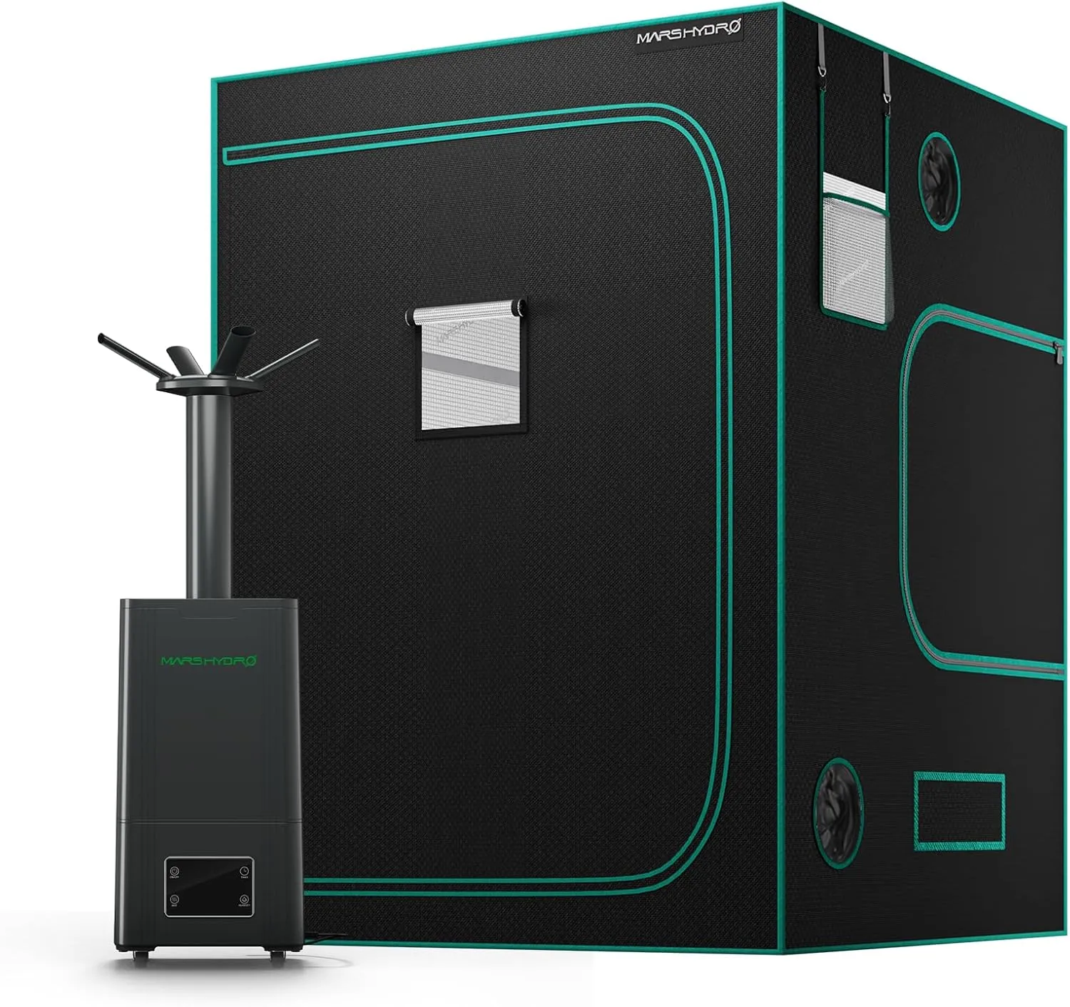 MARS HYDRO 5x5 Grow Tent (60"x60"x80") & Plant Humidifier 15L Combo Kit, Indoor Plant Growing Set, Maximizes Plant Yield in Hydroponics or Indoor Gardening