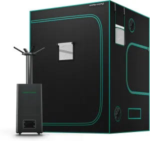 MARS HYDRO 5x5 Grow Tent (60"x60"x80") & Plant Humidifier 15L Combo Kit, Indoor Plant Growing Set, Maximizes Plant Yield in Hydroponics or Indoor Gardening