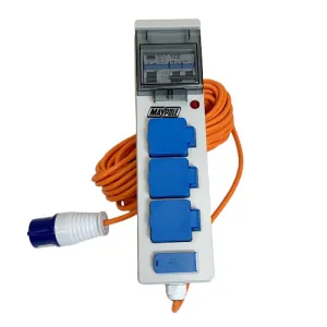 Maypole USB 230V 13A 15M Mobile Mains Power Unit