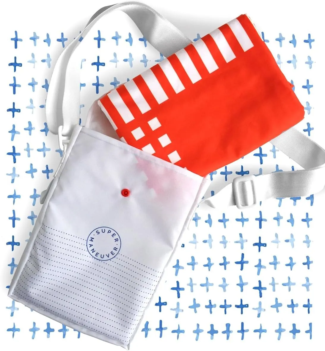 Microfiber Beach Towel & Bag. Lightweight, Compact & Quick-Dry. For Travel, the Beach, Pool, Gym, Yoga & Camping. Extra Large (71x35.5), Red
