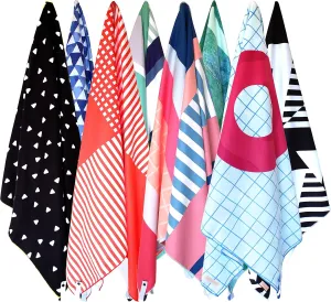 Microfiber Beach Towel & Bag. Lightweight, Compact & Quick-Dry. For Travel, the Beach, Pool, Gym, Yoga & Camping. Extra Large (71x35.5), Red