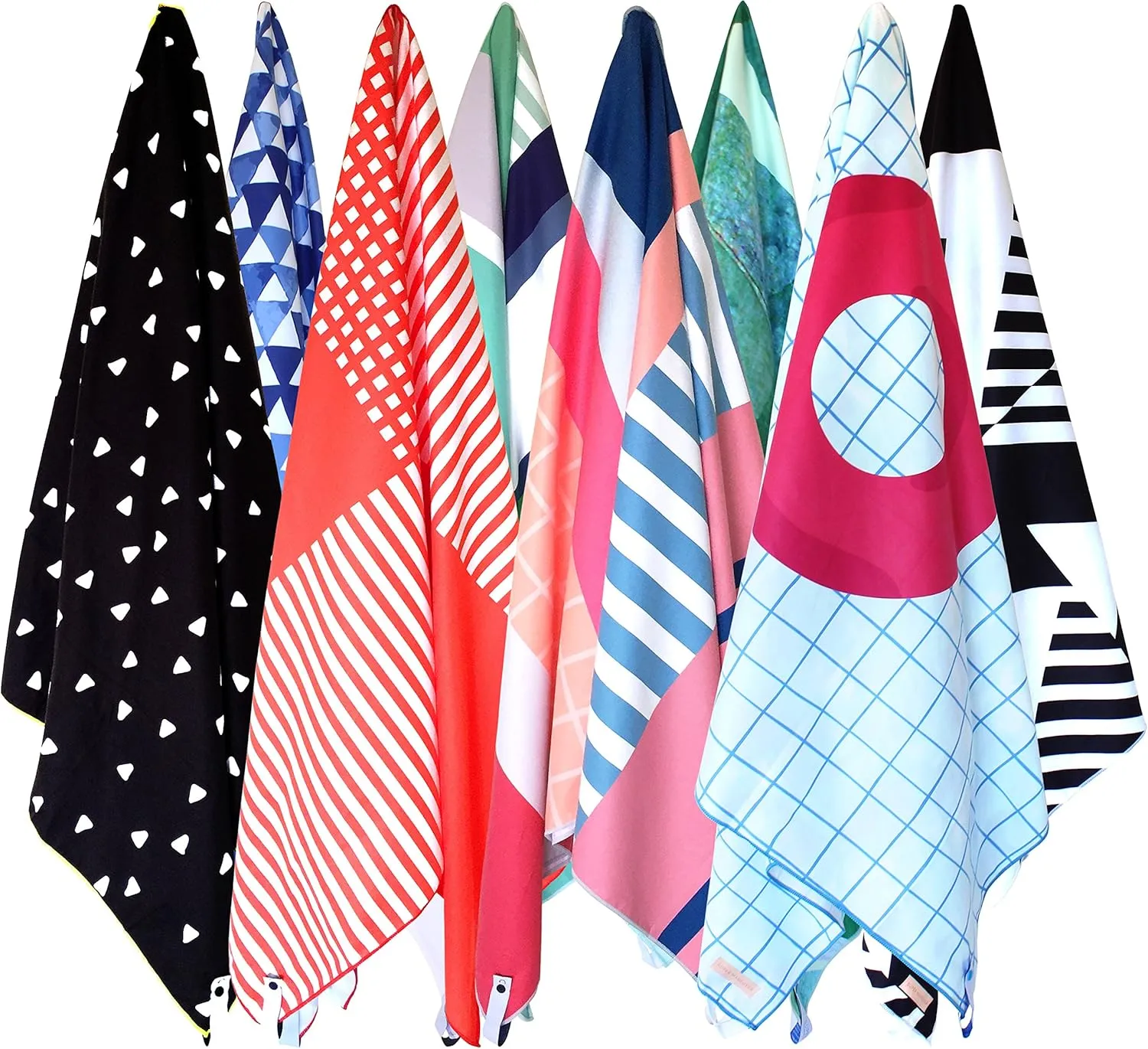 Microfiber Beach Towel & Bag. Lightweight, Compact & Quick-Dry. For Travel, the Beach, Pool, Gym, Yoga & Camping. Extra Large (71x35.5), Red