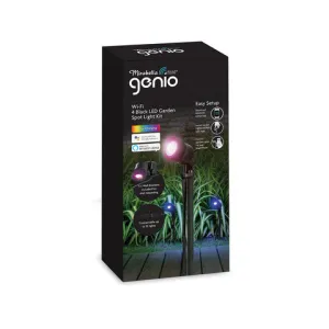 Mirabella Genio Wi-Fi Black Spot Light Kit
