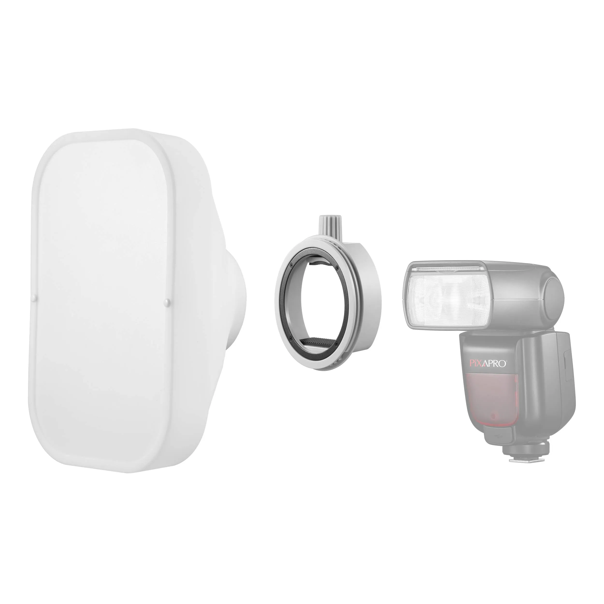 ML-CS1625 Silicone Soft Tent Photography Flash Light Diffuser