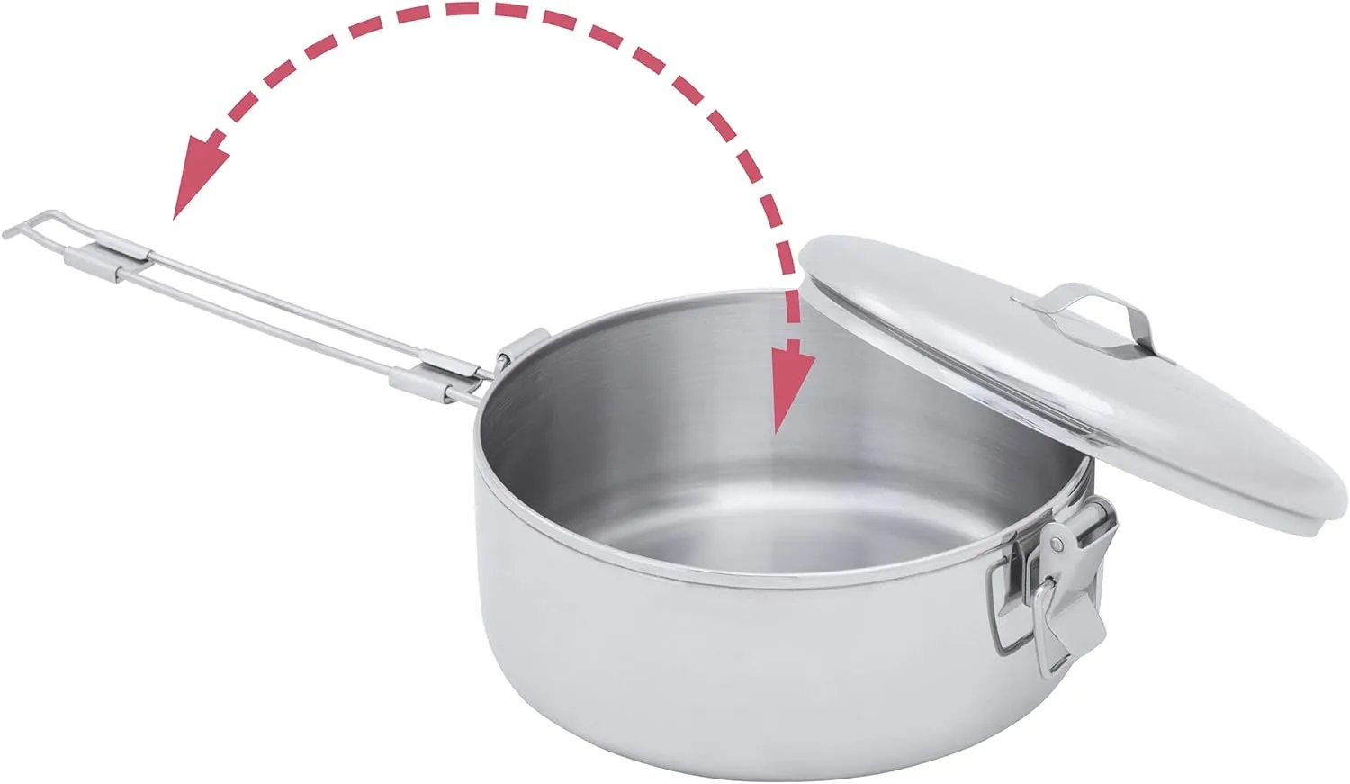 MSR Alpine Stainless Steel Stowaway Camping Pot