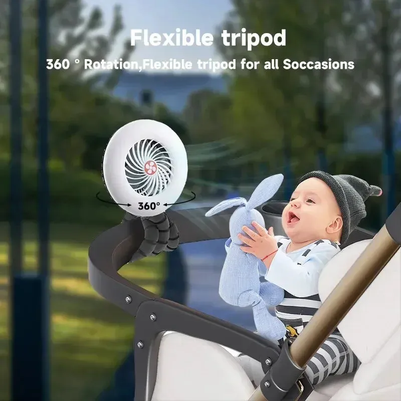 Multifunctional Camping Tool - TYPE-C/Solar Powered Charging LED Camping Light Fan