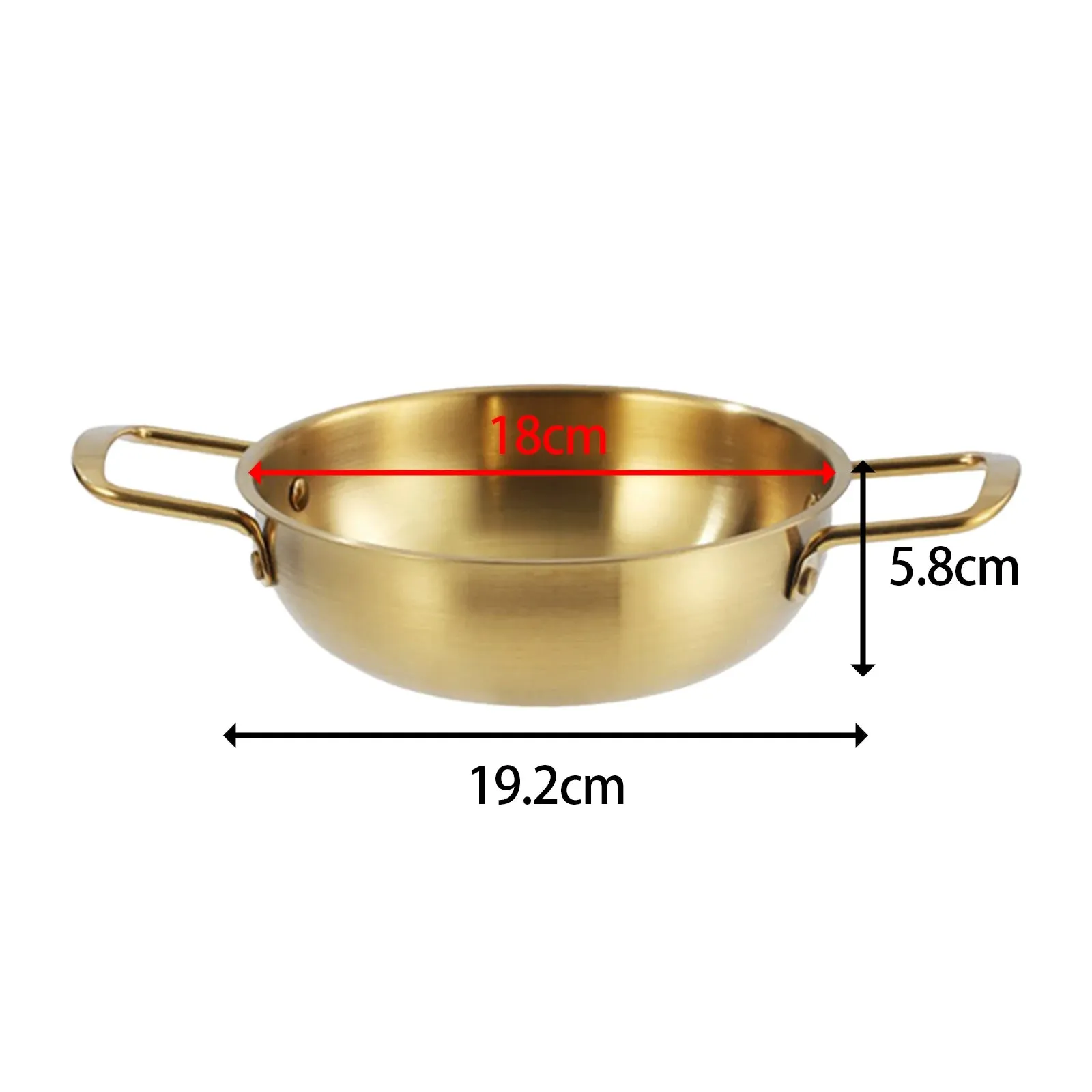 Multipurpose Fast-Heating Double-Ear Ramen Stockpot Pan