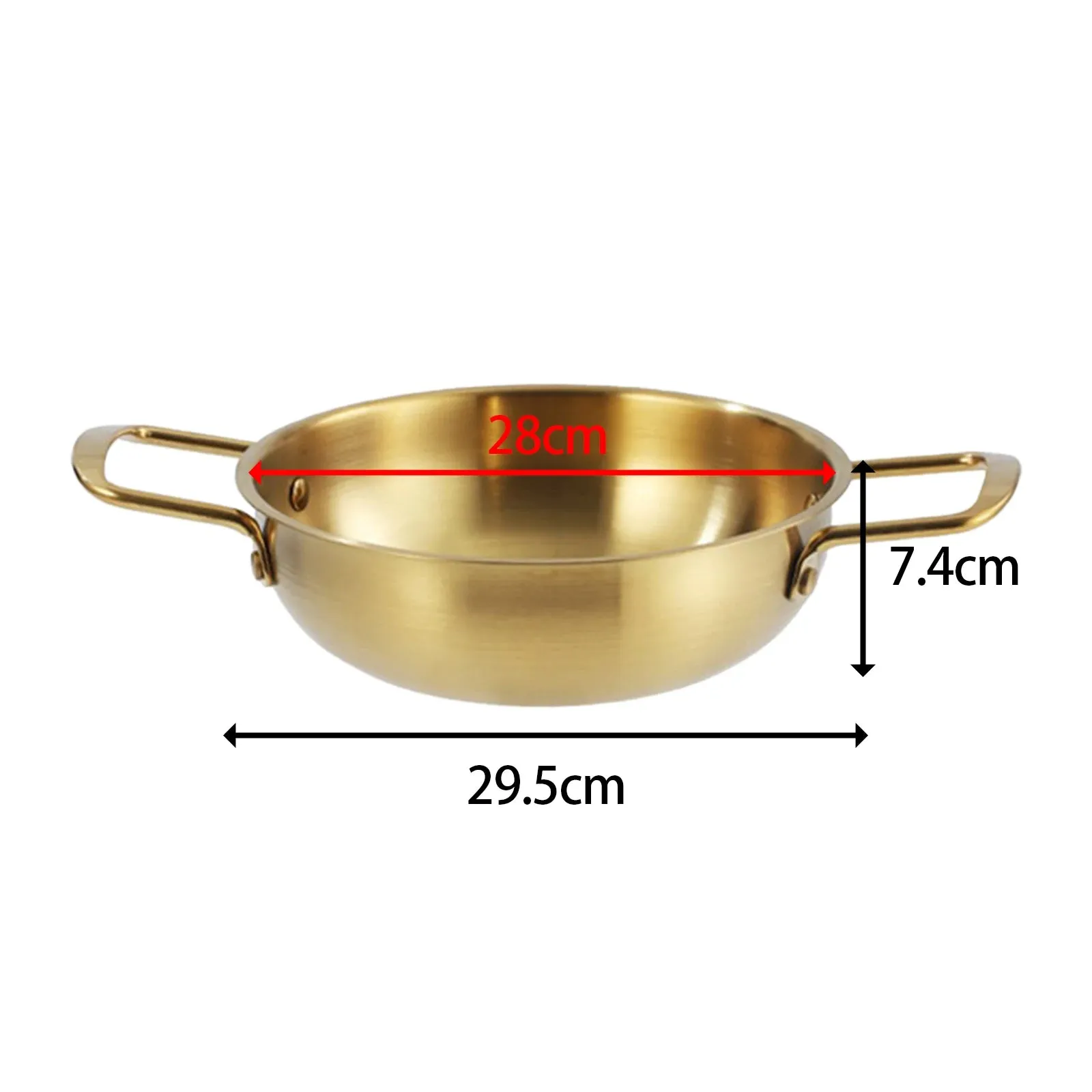Multipurpose Fast-Heating Double-Ear Ramen Stockpot Pan