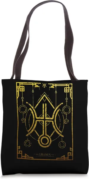 mystical symbols Uranus Tote Bag