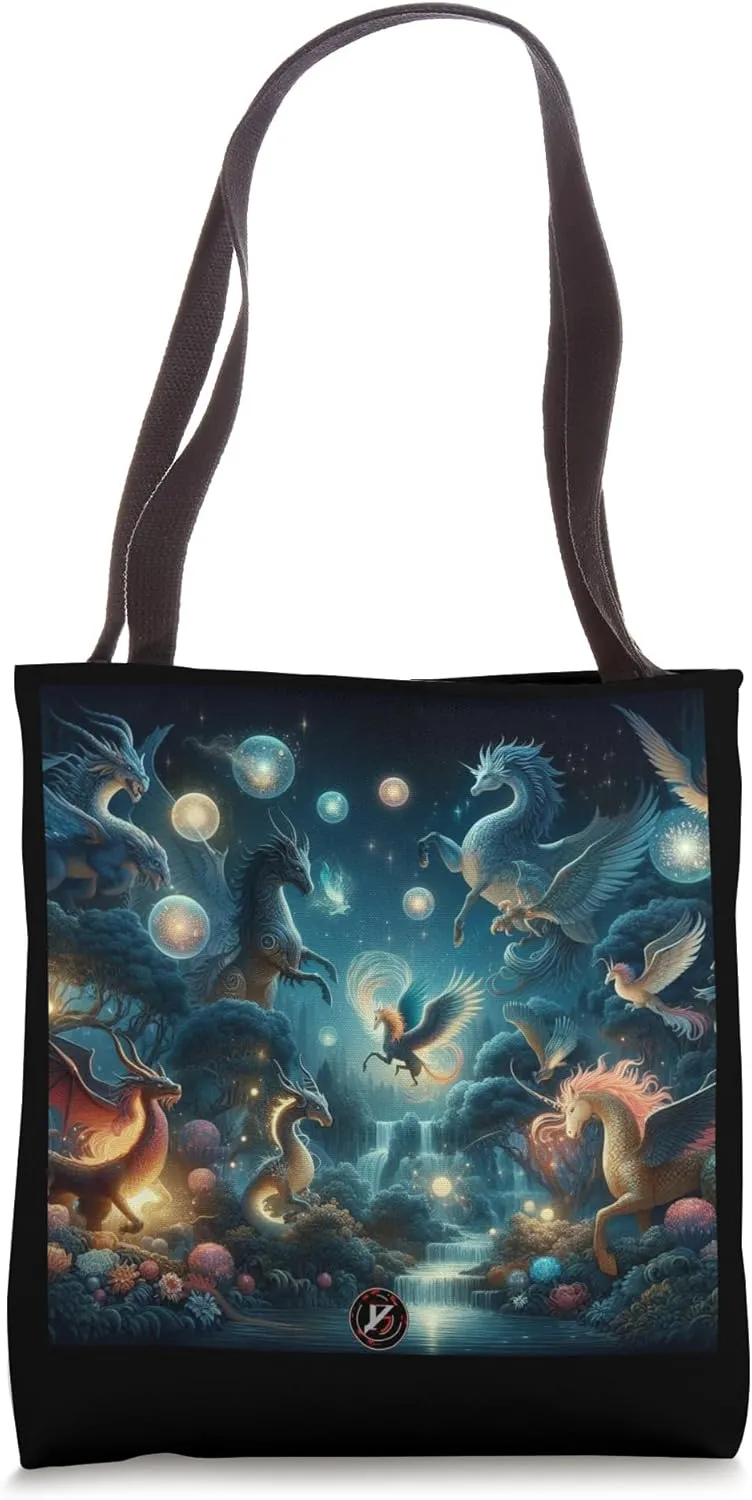 Mythological Animals Tote Bag