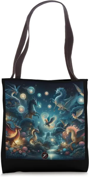 Mythological Animals Tote Bag