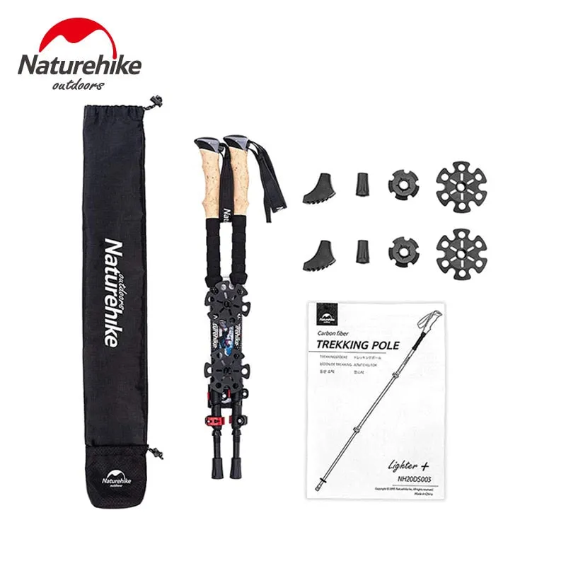 Naturehike 2pcs Telescopic Trekking Pole
