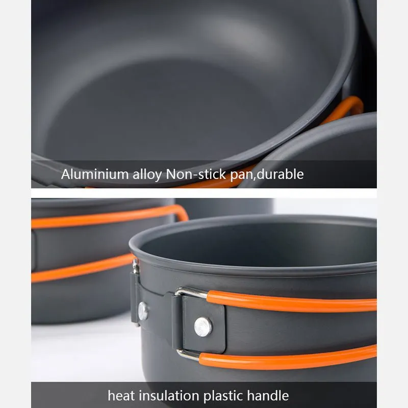 Naturehike Four-piece hiking Camping Cookware