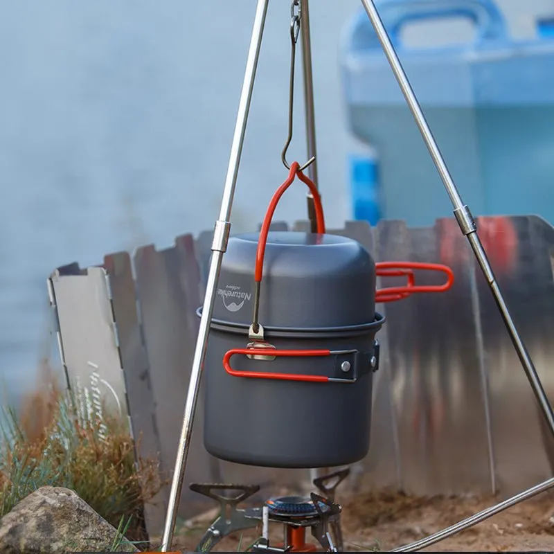 Naturehike Four-piece hiking Camping Cookware