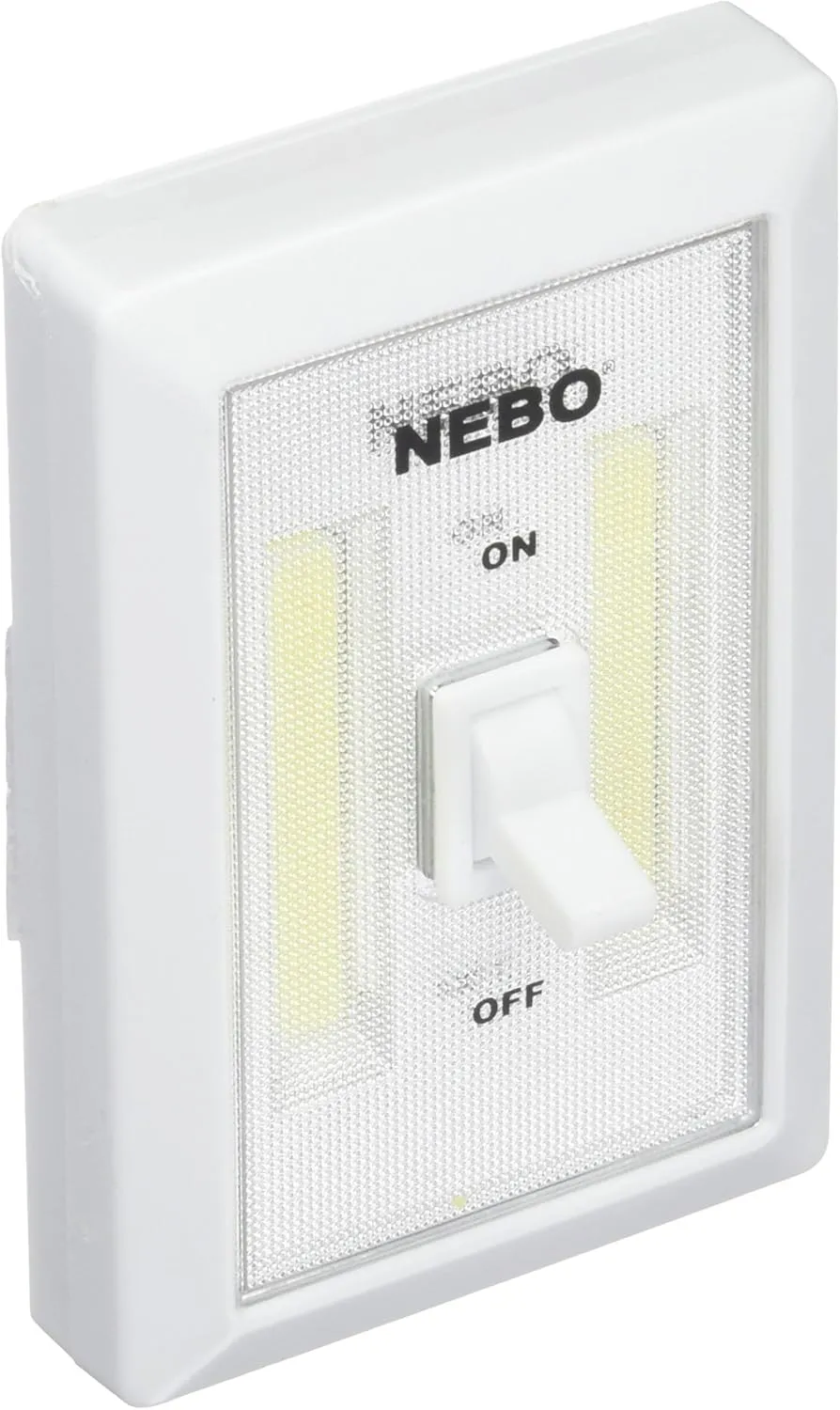 NEBO Available 6523 Flipit Portable LED Light with 3 AAA Batteries Included (2 Pack), 4.5" x 3" x 0.75"
