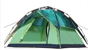 NIEH Tent Windproof Waterproof Camping Tent 4-Person Tent Family Camping Instant Pop-up Tent 4 Seasons Waterproof Portable 215 215 145cm Outdoor Camping Supplies Easy Large