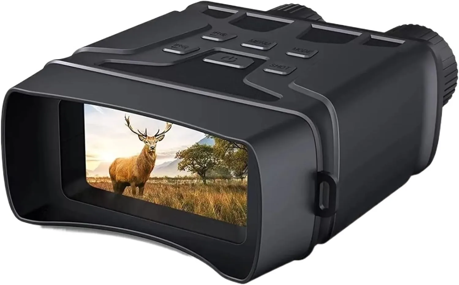 Night Vision Binoculars for Adults, R6 Binoculars Digital Night Vision Device 850nm Infrared 1080P HD Outdoor Camping Night Vision Goggle Day Night Dual Use for Hunting & Camping