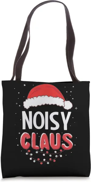 Noisy Santa Claus Christmas Matching Costume Tote Bag