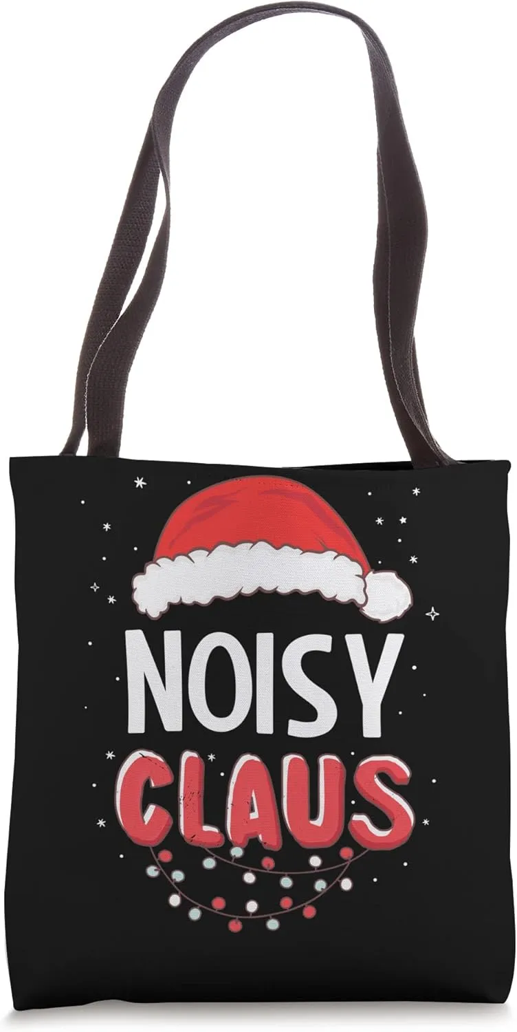 Noisy Santa Claus Christmas Matching Costume Tote Bag