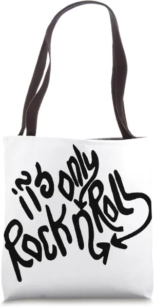 Official Rolling Stones Its Only Rock n Roll White Tote Bag