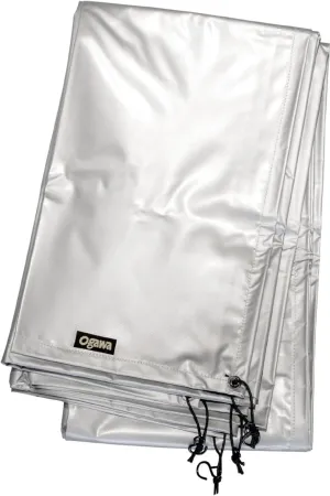 ogawa 1443 Outdoor Camping Tent Sheet, for Grockes 16, PVC Multi Sheet, Silver (Light Gray)