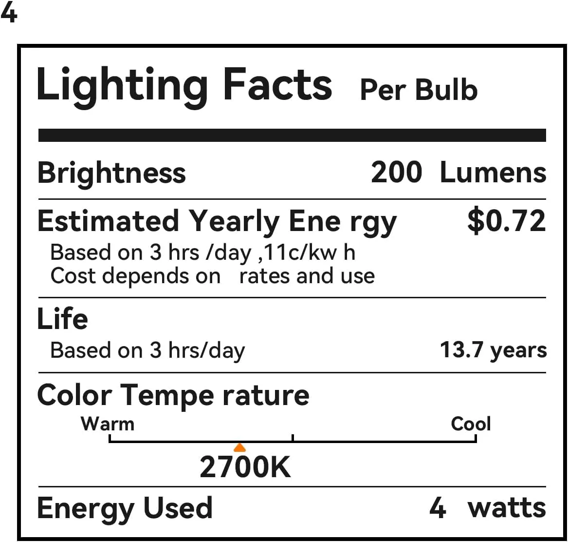 OMED T45/T14 Dimmable Vintage LED Edison Bulbs, E26 4W Antique Fishbone LED Filament Tubular Edison Bulbs 40 Watt Equivalent, 200LM 2700K Soft White Spiral Retro Tube Bulbs, Smoke Grey Glass, 6 Pack