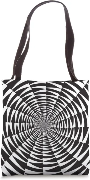 Optical Illusion Tote Bag