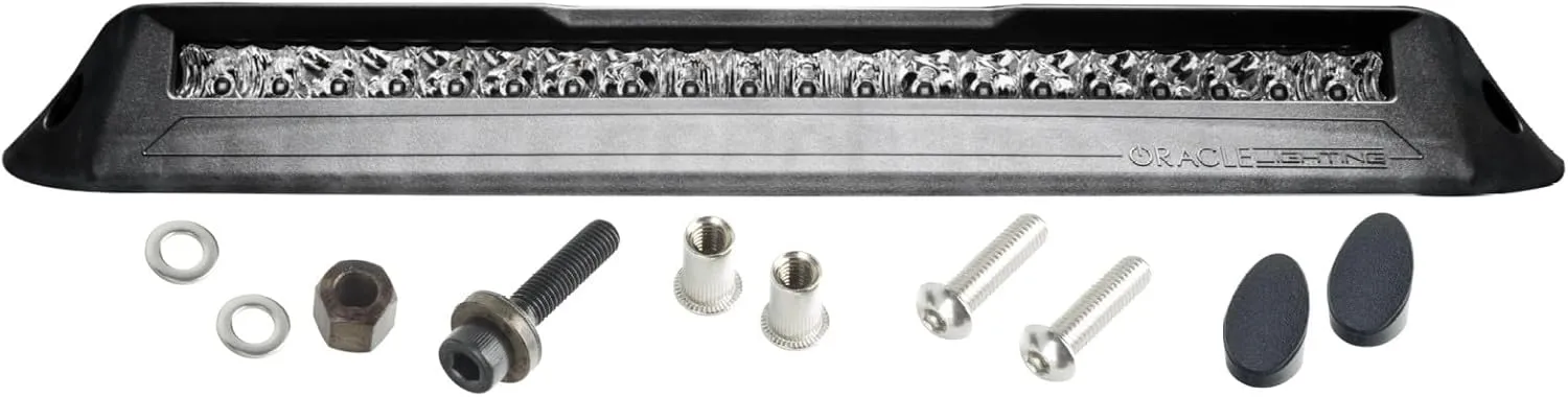 ORACLE Lighting 5885-001 White Front Bumper Flush LED Light Bar System fits 2021 2024 Ram 1500 Rebel TRX - High-Powered 100-Watt LED, High-Performance Illumination