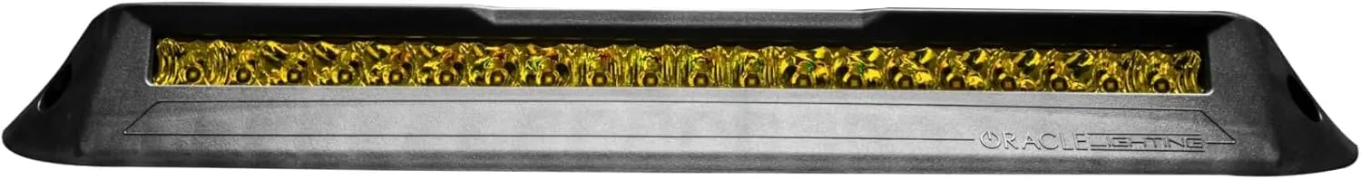 ORACLE Lighting 5885-006 Yellow Front Bumper Flush LED Light Bar System fits 2021 2024 Ram 1500 Rebel TRX - High-Powered 100-Watt LED, High-Performance Illumination