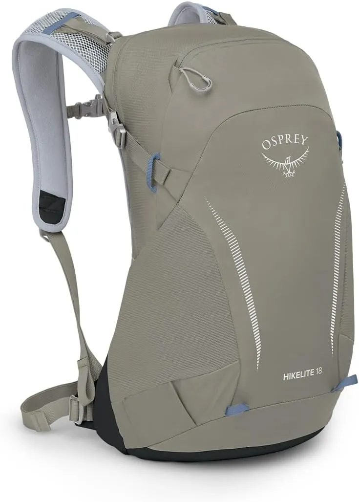 Osprey Hikelite 18L Unisex Hiking Backpack, 18 Tan Concrete, One Size