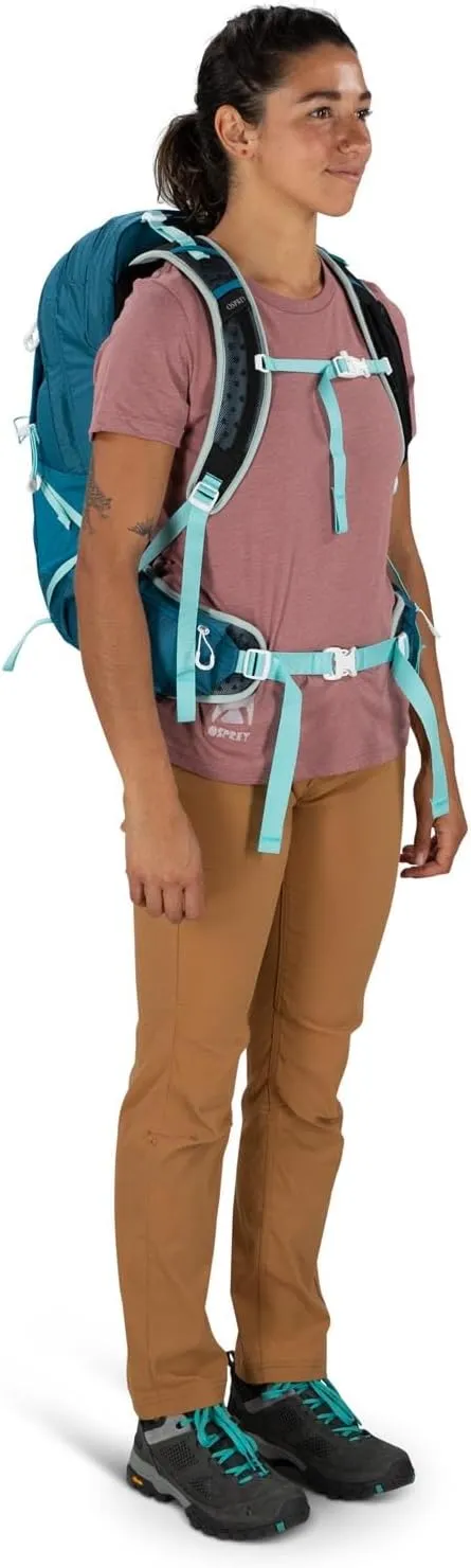 Osprey Talon Earth 22L Unisex Hiking Backpack, Deep Ocean Blue