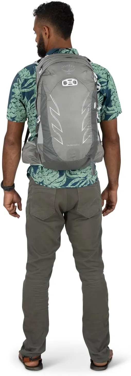 Osprey Talon Earth 22L Unisex Hiking Backpack, Glacier Grey