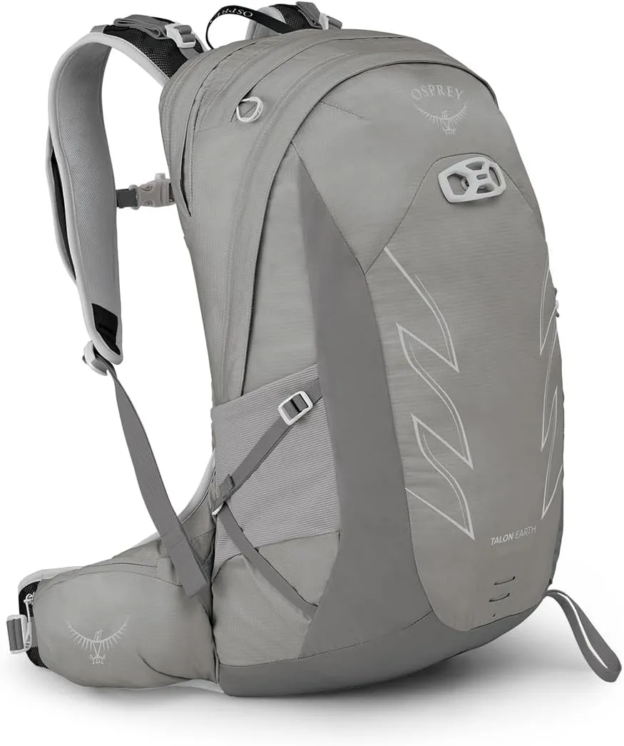 Osprey Talon Earth 22L Unisex Hiking Backpack, Glacier Grey