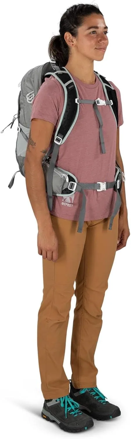 Osprey Talon Earth 22L Unisex Hiking Backpack, Glacier Grey