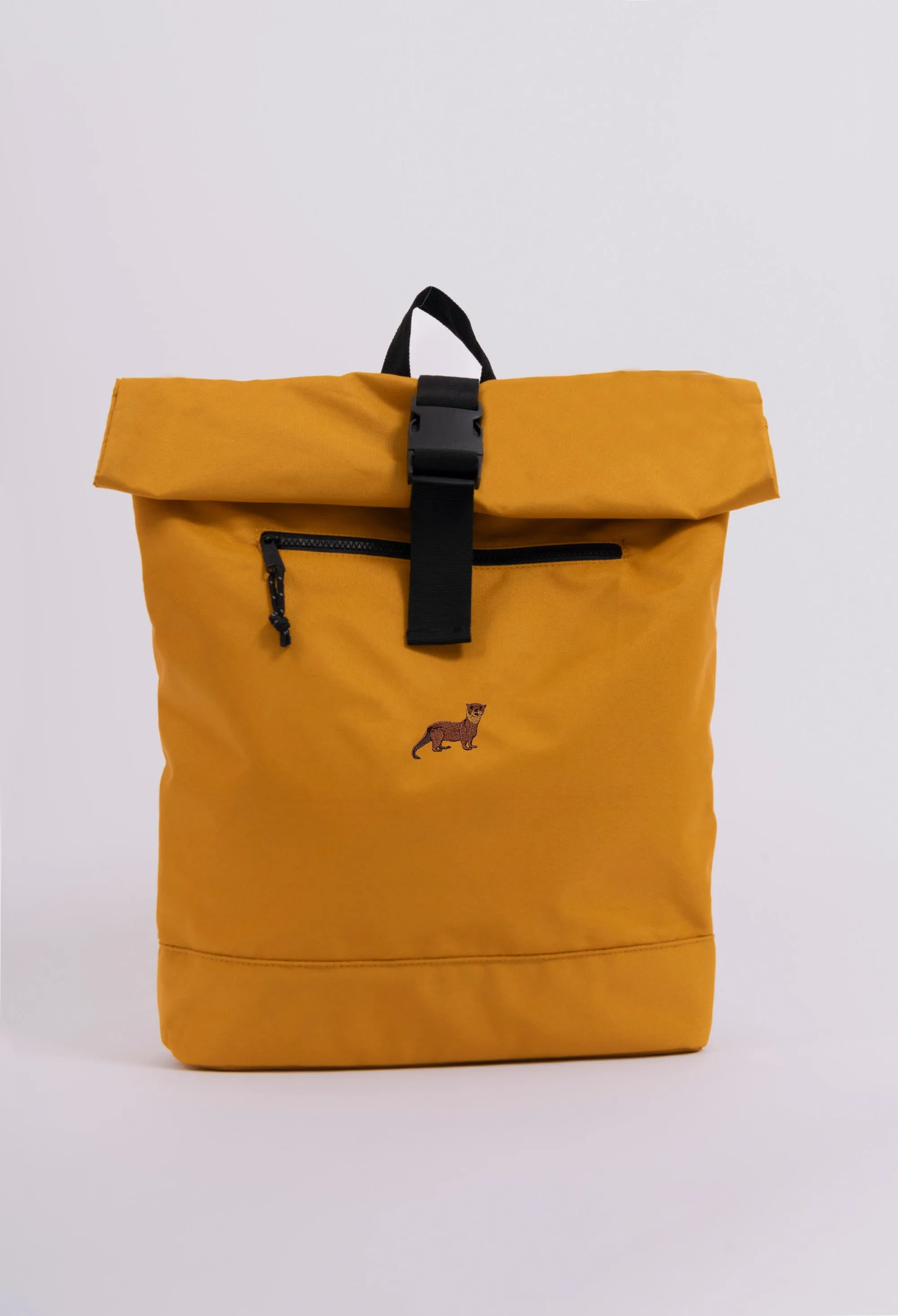 otter recycled roll-top backpack