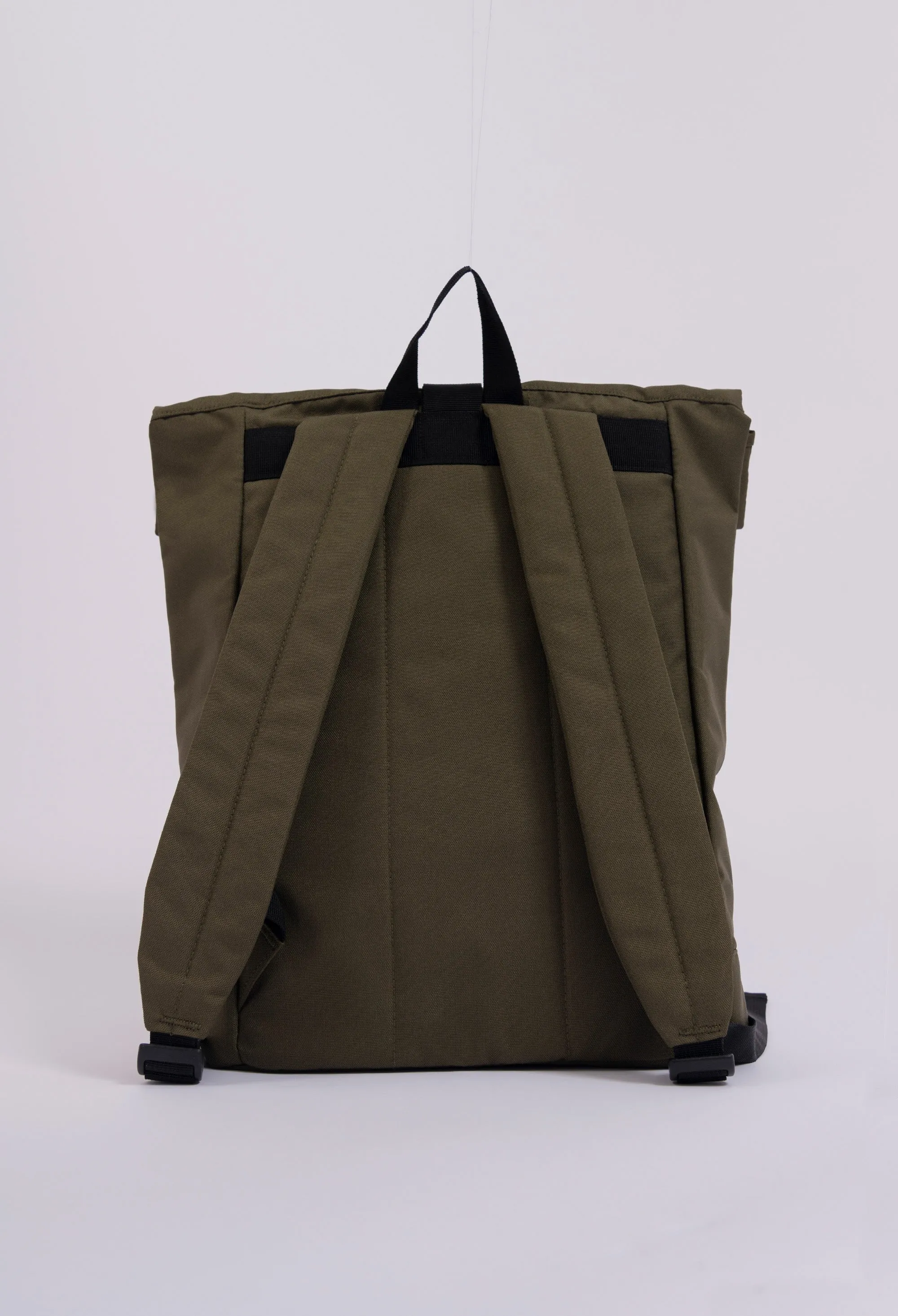 otter recycled roll-top backpack