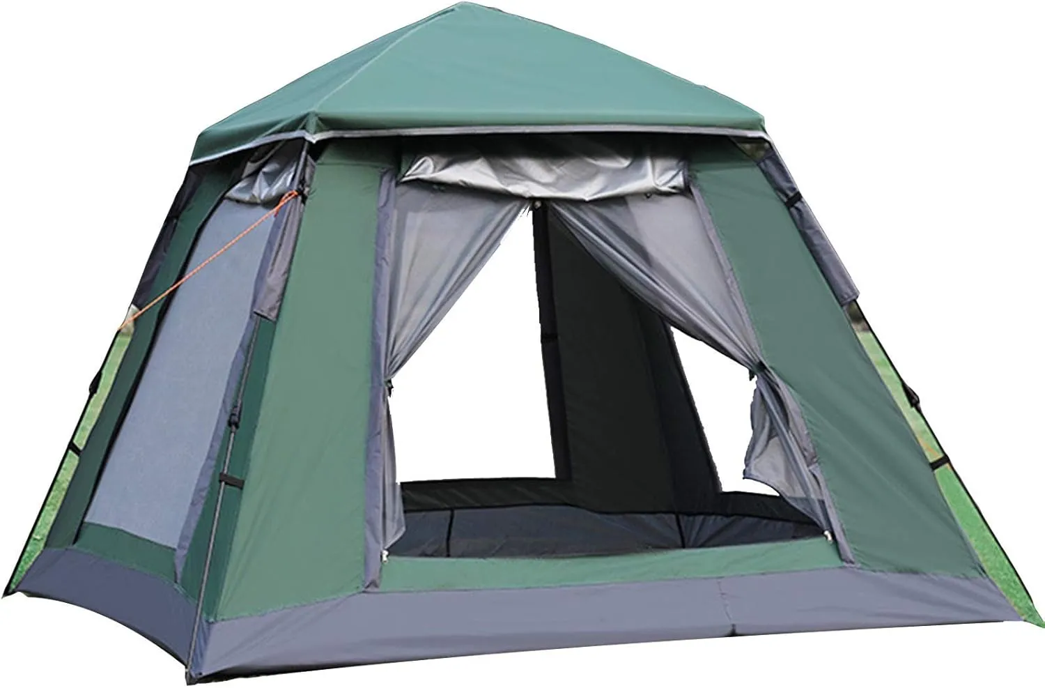Outdoor Camping & Backpacking Tent, Foldable Festival Tent, Pop Up Tent for 3 4 Person, for Family, Festival, Hiking, Backpacking & Mountaineering, Easy Set Up, 215 * 215 * 165cm